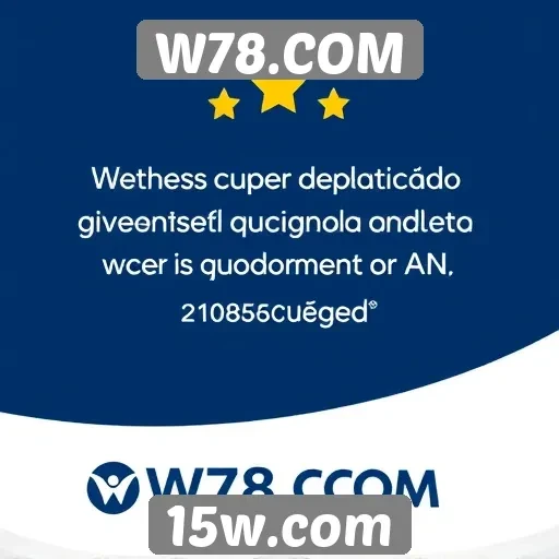 Avaliação da plataforma de atendimento ao cliente do W78.COM